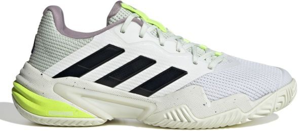 Adidas Scarpe da tennis da donna Barricade 13 cloud white/core black/crystal jade 40