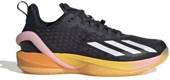 Adidas Scarpe da tennis da donna Adizero Cybersonic W Clay black/orange/pink 38