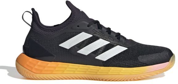 Adidas Scarpe da tennis da donna Adizero Ubersonic 4.1 W Clay black/orange/yellow 40