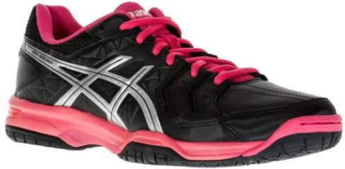 Asics Scarpe da donna per badminton/squash Gel-Squad black/silver/rouge red 42