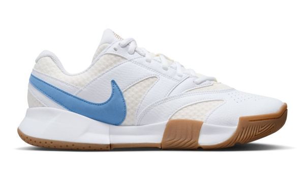 Nike Scarpe da tennis da donna Court Lite 4 white/light blue/sail/gum light brown 40,5