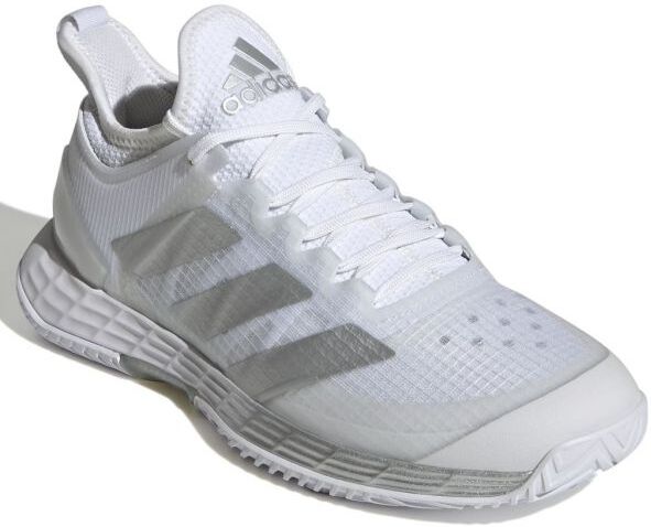 Adidas Scarpe da tennis da donna Adizero Ubersonic 4 W cloud wihite/silver metalic/grey two 42