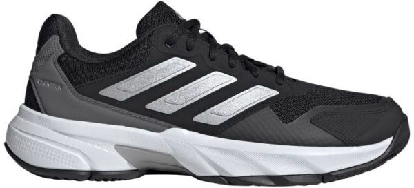 Adidas Scarpe da tennis da donna CourtJam Control 3 W core black/silver metallic/grey four 40