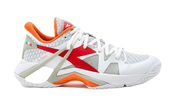 Diadora Scarpe da tennis da donna B.Icon W AG white/fiery red 41