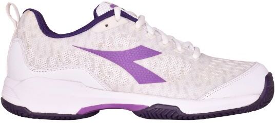 Diadora Scarpe da tennis da donna S.Shot W Clay white/hyacinth violet 40,5