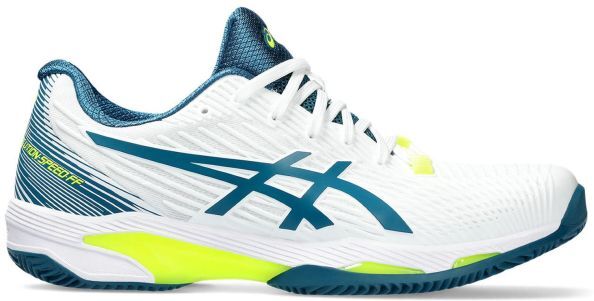 Asics Scarpe da tennis da uomo Solution Speed FF 2 Clay white/restful teal 49