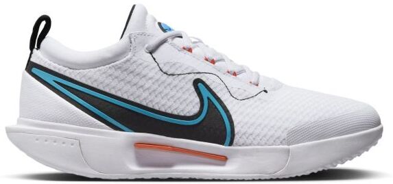 Nike Scarpe da tennis da uomo Zoom Court Pro HC white/black/baltic blue/picante red 45