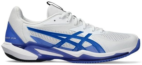 Asics Scarpe da tennis da uomo Solution Speed FF 3 Clay white/tuna blue 49