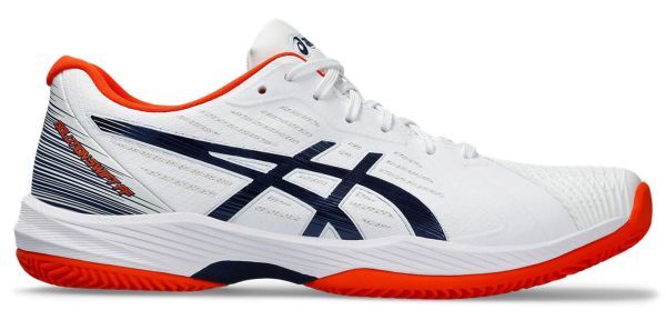 Asics Scarpe da tennis da uomo Solution Swift FF Clay white/blue expanse 49