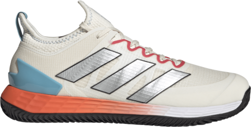 Adidas Scarpe da tennis da uomo Adizero Ubersonic 4 M Clay chalk white/silver metallic/preloved blue 40 2//3