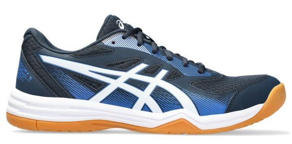 Asics Scarpe da uomo per badminton/squash Upcourt 5 french blue/white 46