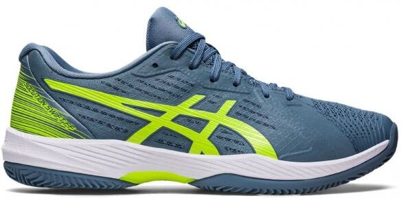 Asics Scarpe da tennis da uomo Solution Swift FF Clay steel blue/hazard green 39