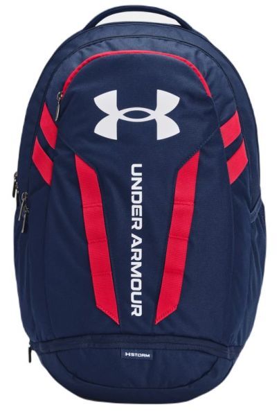 Under Armour Zaino da tennis Hustle 5.0 Backpack academy/red