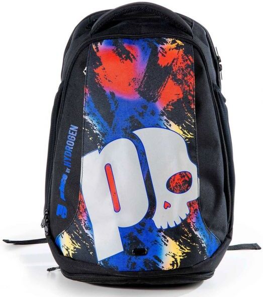 Prince Zaino da tennis by Hydrogen Random Backpack black/blue/red