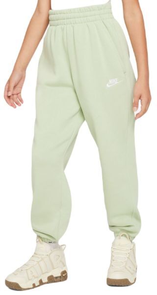 Nike Pantaloni per ragazze Sportswear Club Fleece honeydew/honeydew/white L