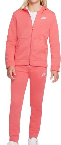 Nike Tuta per ragazzi Boys NSW Track Suit BF Core pink salt/pink salt/pink salt/white L