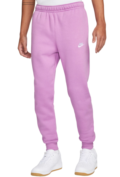 Nike Pantaloni da tennis da uomo Sportswear Club Fleece violet shock/violet shock/white L