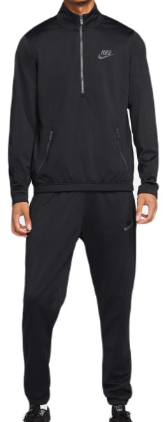 Nike Tuta da tennis da uomo Sportswear Sport Essentials Track Suit black/dark smoke grey XXL