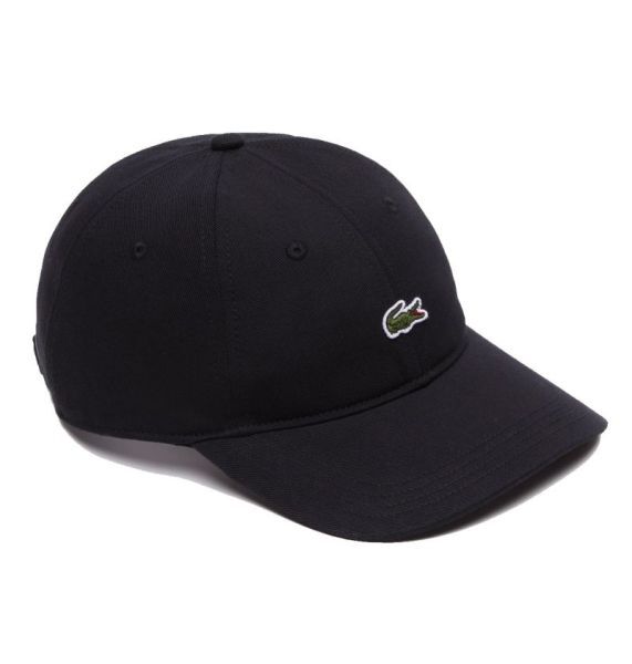 Lacoste Berretto da tennis Organic Cotton Twill Cap black