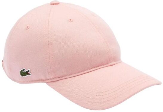 Lacoste Berretto da tennis Organic Cotton Twill Cap pink