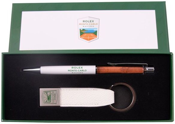 Monte-Carlo Gadget Rolex Masters Pen and Keychain Set