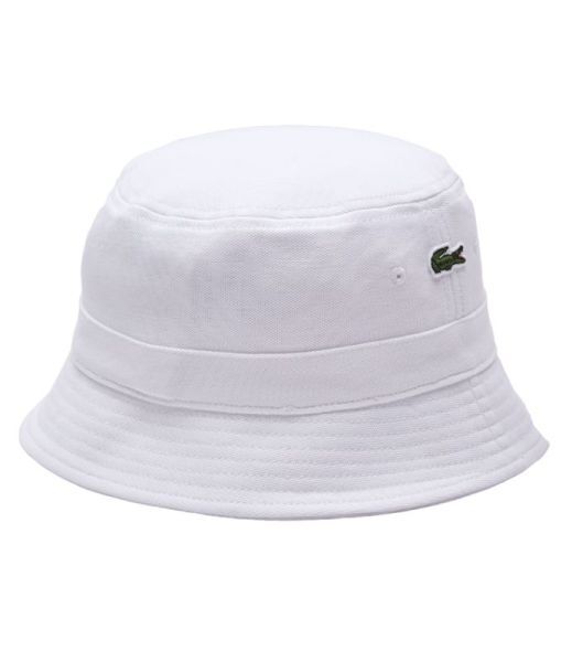 Lacoste Berretto da tennis Organic Cotton Bucket Hat white L