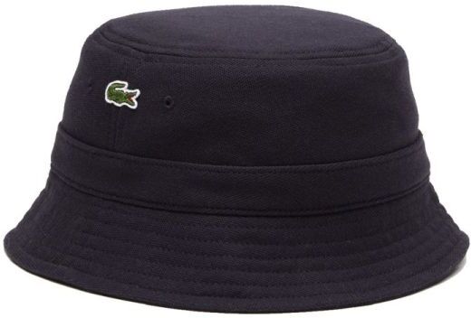 Lacoste Berretto da tennis Organic Cotton Bucket Hat navy blue L