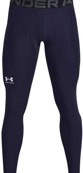 Under Armour Abbigliamento compressivo Men's HeatGear Leggings midnight navy/white XL