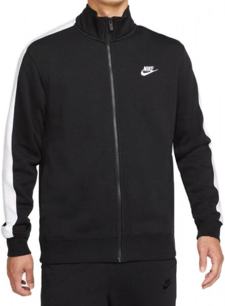 Nike Felpa da tennis da uomo Sportswear Club Track Jacket M black/white/black/white M