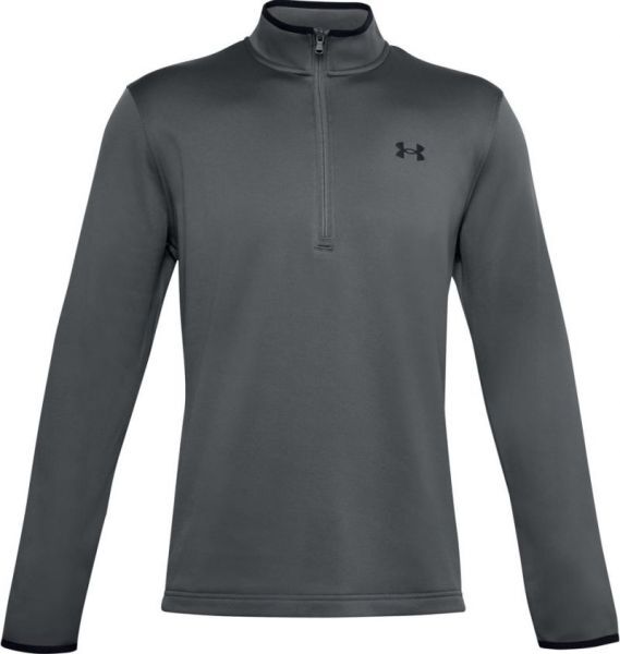 Under Armour Felpa da tennis da uomo Men's Armour Fleece 1/2 Zip pitch gray/black M