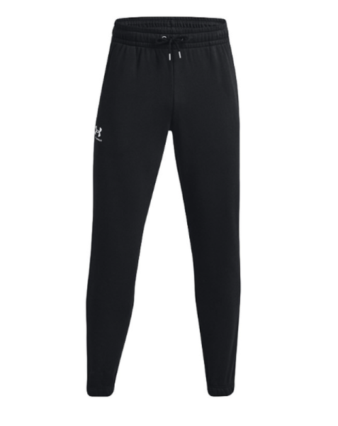 Under Armour Pantaloni da tennis da uomo Men's UA Essential Fleece Joggers black/white XL