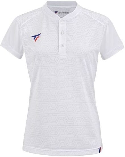 Tecnifibre Polo da donna Team Mesh Polo white M