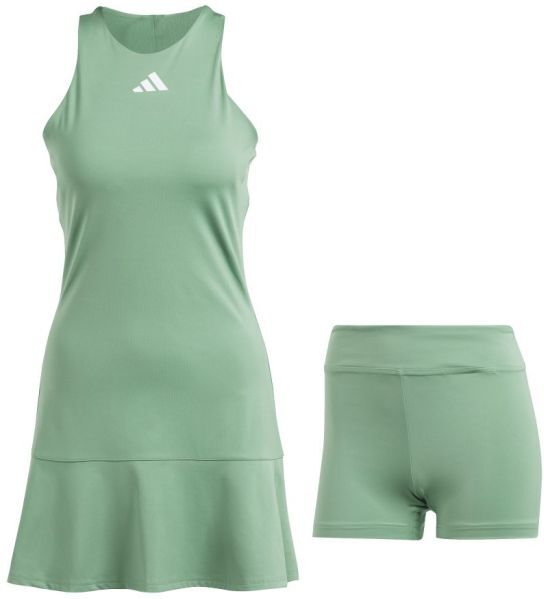 Adidas Vestito da tennis da donna Tennis Y-Dress preloved green S