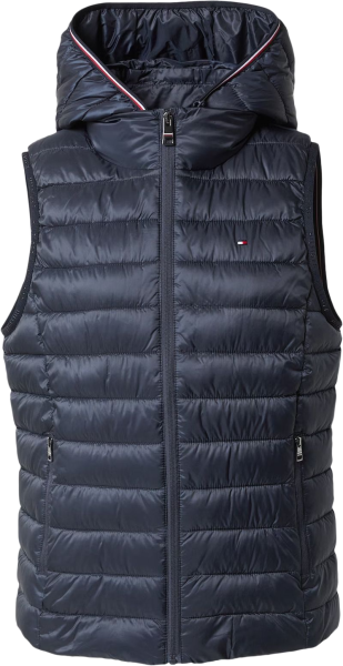 Tommy Hilfiger Gilet da tennis da donna LW Padded Global Stripe Vest navy L