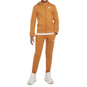 Nike Tuta per ragazzi Boys NSW Track Suit BF Core desert ochre/desert ochre/white S