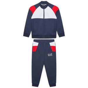 EA7 Tuta per ragazzi Boys Jersey Tracksuit mood indigo 150 cm