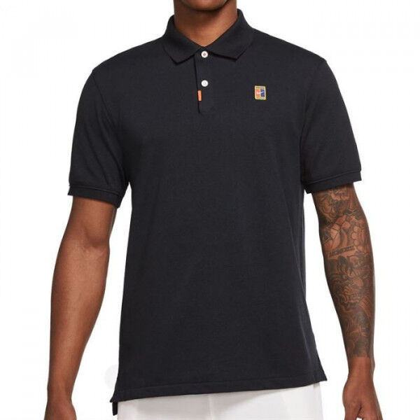 Nike Polo da tennis da uomo Polo Dri-Fit Heritage Slim2 M black L