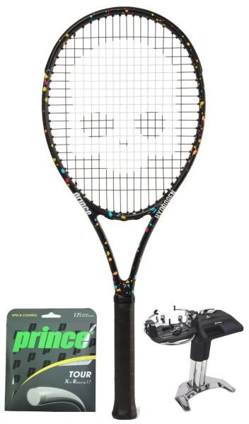 Prince Racchetta Tennis by Hydrogen Spark 280g + corda + servizio di racchetta 3