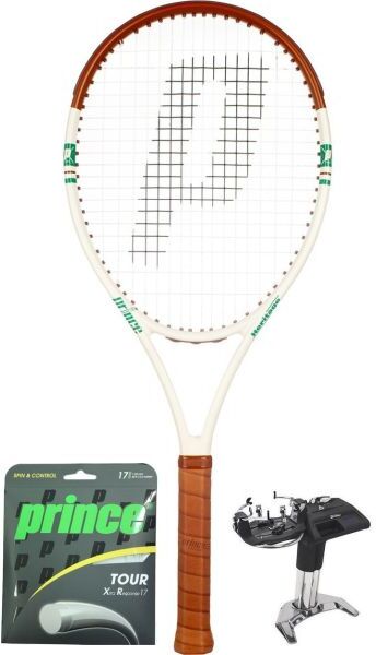 Prince Racchetta Tennis Heritage 280g + corda + servizio di racchetta 2