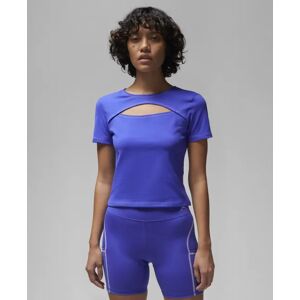 Nike Intimo Tecnico DONNA Viola Maglia Termica Jordan Keyhole shirt aderente