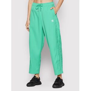 adidas Originals Pantaloni tuta Pants DONNA Trefoil balloon RELAXED Verde