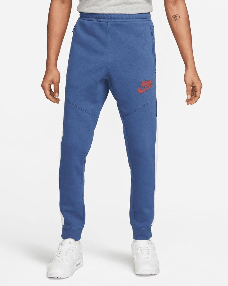 Nike Pantaloni tuta Pants UOMO Blu Sportswear NSW HYBRID Fleece JOGGER BB