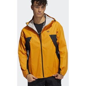 adidas Originals Giacca Sportiva vento pioggia UOMO Trefoil Arancione