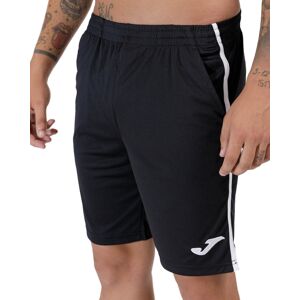 Joma Pantaloncini Shorts UOMO Nero Bianco Padel Tennis OPEN III BERMUDA