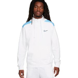 Nike Giacca Sportiva felpa cappuccio UOMO Bianco Sportswear Fleece Fz Bb Cotone