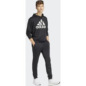 adidas Tuta Intera Completa UOMO Big Logo Hoodie French Terry Nero