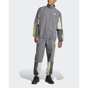 adidas Tuta Intera Completa UOMO ColorBlock Woven Grigio poliestere Microfibra