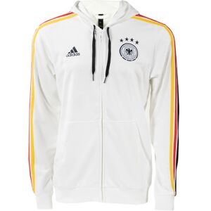 adidas Germania DFB Giacca felpa sportiva Bianco Cotone French Terry Euro 2024