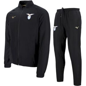 Mizuno SS Lazio Tuta Intera Rappresentanza UOMO Nero con TASCHE a ZIP 2023 24