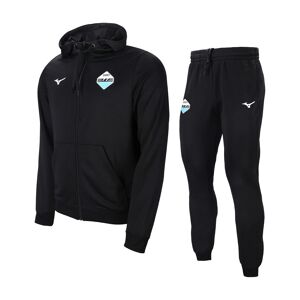 Mizuno SS Lazio Tuta intera completa sportiva 2023 24 FANWEAR Cappuccio Nero